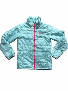 Columbia Mädchen blaugrün Omni Wärme Größe M dünne Pufferjacke - Bild 1 von 8