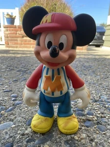 Vintage 90er Disney Mickey Mouse Vinyl Kunststoff Figur Spielzeug Sammlerstück - Bild 1 von 7