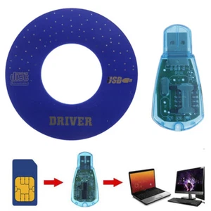 Kit copia/clonatore lettore schede SIM USB GSM CDMA SMS backup .vi_r1 - Foto 1 di 11