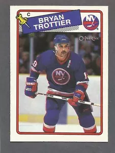 1988-89 OPC O-Pee-Chee Hockey Bryan Trottier #97 New York Islanders NM/MT - Picture 1 of 1