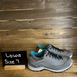 Nuevo Para Mujer Lowa Toro Pro GTX Lo Gris Cuero Senderismo Zapatos Tenis Talla 7 M - Imagen 1 de 6