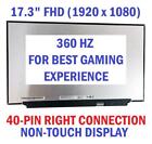 Alienware M17 R4 Fhd 17.3" 300hz Lcd Screen B173han05.4 Edp 40 Pin 06fc17