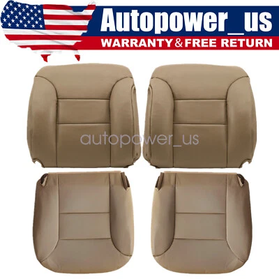 For 1995-99 Chevy C/K1500 Tahoe Both Side Bottom & TOP Leather Seat Cover - Imagem 1 de 4