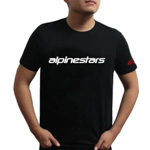 Genuine Alpinestars Extreme Cycling 1214-73110-113 Black Men Tee T-Shirt - Picture 1 of 5