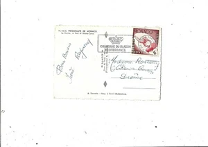 Helsinki Monaco 1952 Coat Of Arms Crown Mediterranean A Leconte REF E36 - Picture 1 of 2