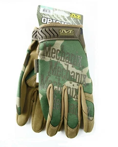 Airsoft tactical The Original ® Mechanix ® Woodland gloves MILSIM AEG ASG - Imagen 1 de 6