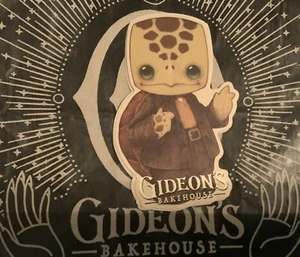 Gideon's Bakehouse Sticker - Reginald Ridley Meeresschildkröte (ausverkauft) NEU - Bild 1 von 3
