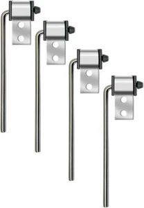 4 Pack Universal Stainless Steel Exhaust Hanger Rod Weld On Heavy Duty Exhaus... - Bild 1 von 3