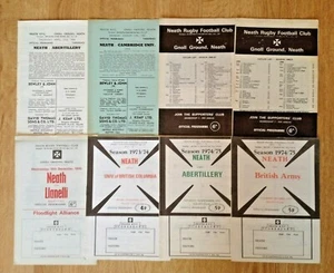 Neath Rugby Programmes 1960 - 1989 - Picture 1 of 135
