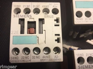 SIEMENS 3RH1122-1BB40 SCHÜTZRELAIS - Bild 1 von 3
