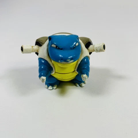 Pokémon 2" Blastoise Pencil Topper 1999 TOMY Vintage Toy Mini Figure Nintendo Cover