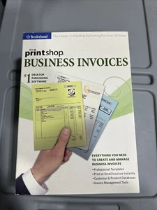 The Print Shop: Business Invoices 2009 *New, Sealed* - Picture 1 of 2