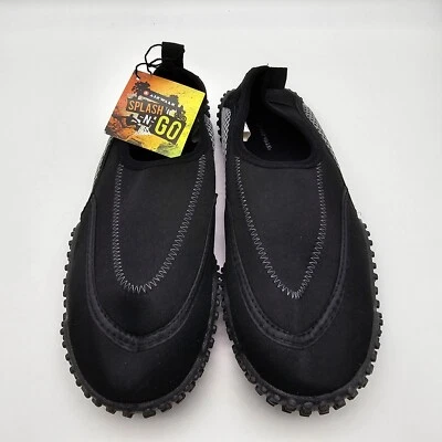 NUEVOS ZAPATOS AIR WALK-IN AGUA CALCETINES AGUA NIÑOS TALLA 5 NEGRO/GRIS Foto 1 de 4