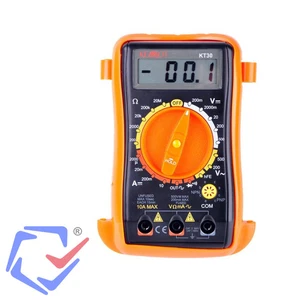 Multimeter Messgerät Voltmeter LCD Digital Strom Spannung Widerstand AC DC KT30 - Bild 1 von 1