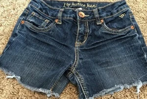 Justice Brand ~ Blue Jean Denim Shorts ~ Girls Size 10R - Picture 1 of 7