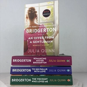 The Bridgerton Collection 4 x Books By Julia Quinn Paperback. - Bild 1 von 4