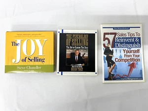 Sales Training CD Lot - Joy of Selling, Psychology of Selling, 57 Sales Tips - Picture 1 of 1