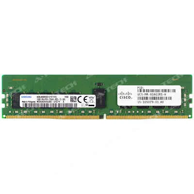 Cisco 16GB DDR4-2666 REG RDIMM UCS-MR-X16G1RS-H 15-105079-01 Server Memory RAM - Image 1 of 2