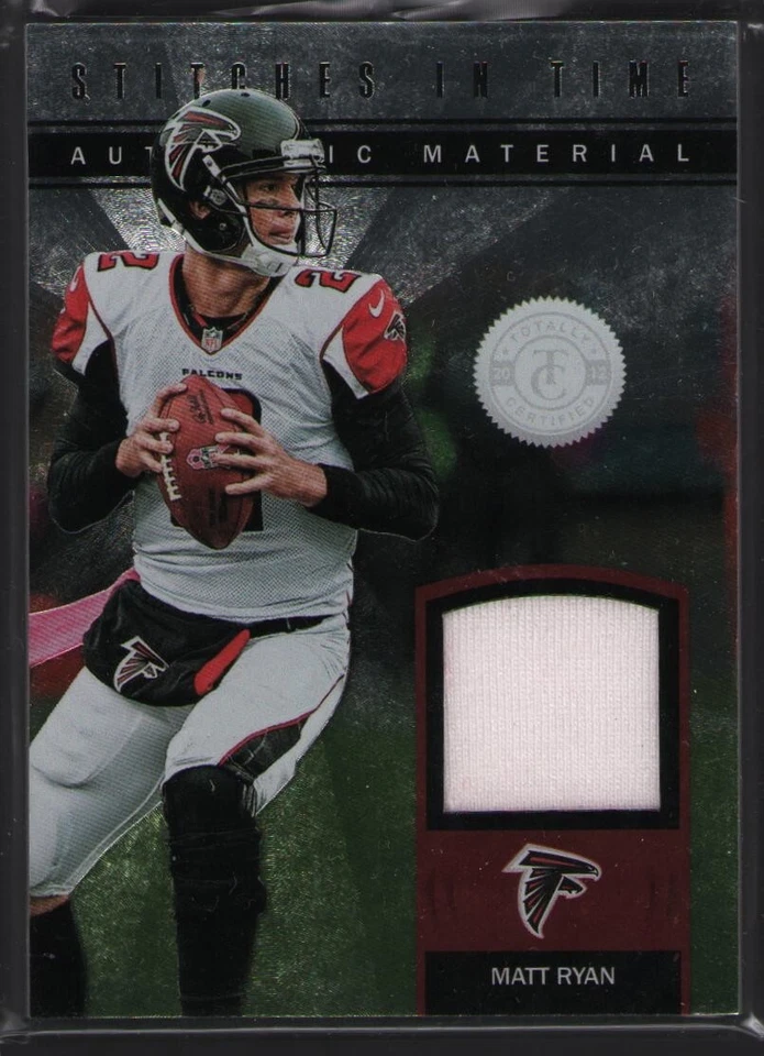 2012 Totally Certified - Stitches in Time Materials #16 Matt Ryan /199 (MEM) - Image 1 of 1
