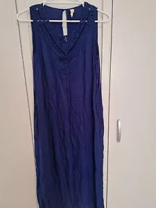 LADIES DRESS, ELM, SZ 8, NON STRETCH INDIAN COTTON, CUTE, LIKE NEW - Picture 1 of 1