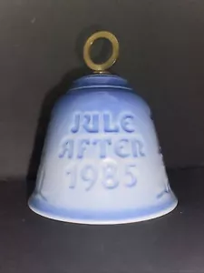 Campana di Natale Bing & Grondahl B&G 1985 #9285 scatola originale - Foto 1 di 12