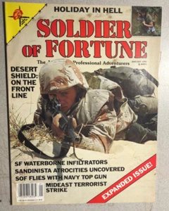 SOLDIER OF FORTUNE Magazine January 1991 - Picture 1 of 3