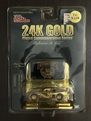 Racing Champions 1998 oro 24K #50 Stock Car - NASCAR 50 aniversario  Foto 1 de 4