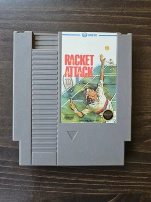 Racket Attack (Nintendo Entertainment System, 1988)  Tested Working  - Image 1 of 3