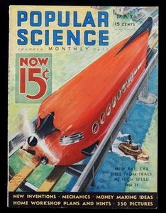 Populärwissenschaft Mai 1933 Illustrierte Zeitschrift Edgar F Wittmack Cover Züge - Bild 1 von 7