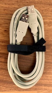 USB 2.0 cable - USB-A male to USB-A male - 2m - VERY GOOD - Afbeelding 1 van 1