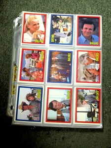 1981 Donruss Dallas TV Show Complete 56 Card Trading Set Larry Hagman - JR Ewing - Picture 1 of 1