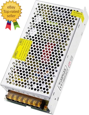 12V 15A 180W Power Supply 110V /220V AC to DC Converter 12Volt 15Amp 10A 5A - Image 1 of 4