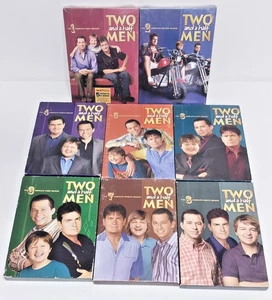Two And A Half Men Season 1-8 DVD Lot Set 28 Discs Charlie Sheen 1 2 3 4 5 6 7 8 - Picture 1 of 10