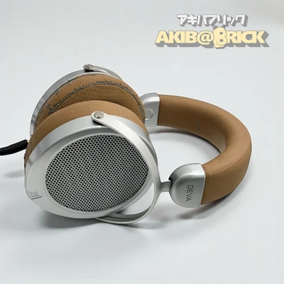 HIFIMAN Deva Over-Ear Open-Back Planar Magnetic Headphones Brown from Japan - Image 1 of 4