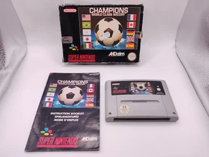⚽ Nintendo Super Nintendo Champions World Class Soccer Spiel Anleitung  0220 🎮 - Bild 1 von 3