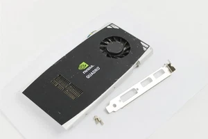 IBM NVidia Quadro FX1800 Cooling Fan & Heatsink W/ PCI Bracket & Screws 46R2788 - Picture 1 of 3
