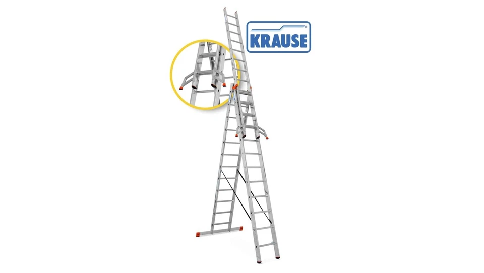 4009199129703 Drabina KRAUSE TRIBILO MONTO 3x12 129703 KRAUSE - Bild 1 von 1