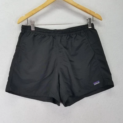 Pantalones Cortos Patagonia Usados Usados para Mujer M Negros Nailon Reciclado Deportes Acuáticos Foto 1 de 4