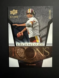 Upper Deck Icons 2008 - Legendary Icons Joe Theismann #LI11 plateado/799 - Imagen 1 de 3