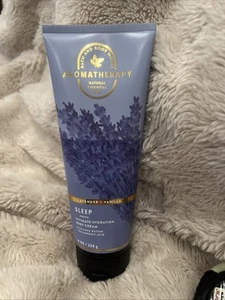 Bath & Body Works Aromatherapy SLEEP LAVENDER & VANILLA Body Cream 8oz New - Picture 1 of 8