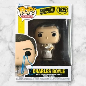 Funko Pop firmato Andy Samberg autografato Brooklyn Nine-Nine #1625 Charles Boyle - Foto 1 di 3
