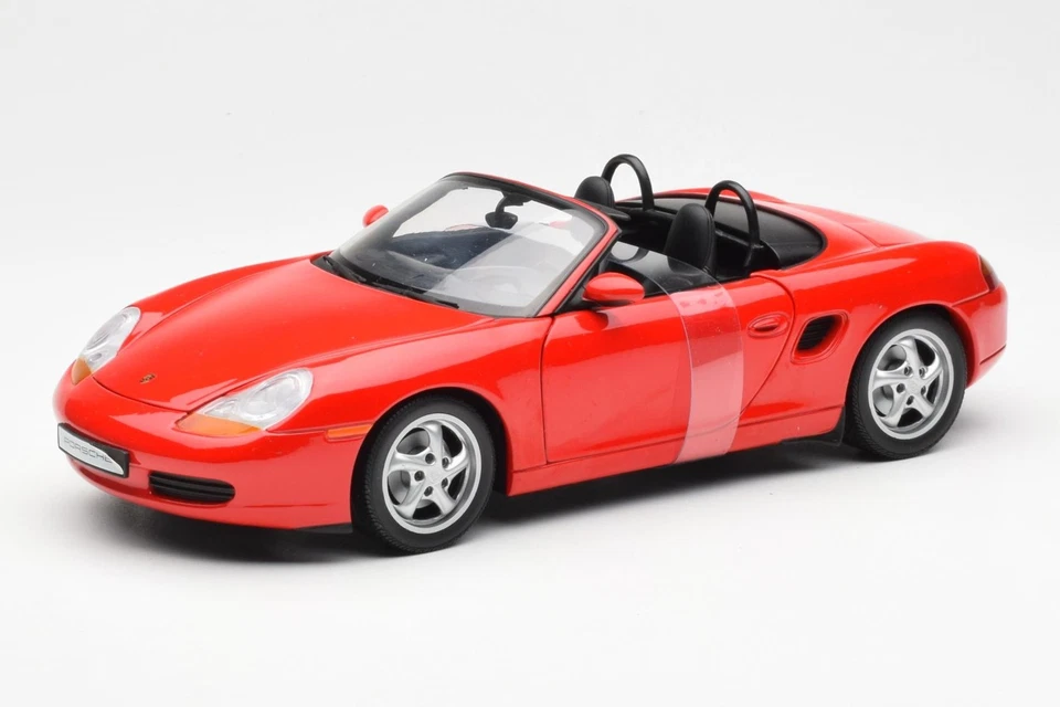180065830 Porsche Boxster Cabiolet Red UT Models 1/18 - Immagine 1 di 4