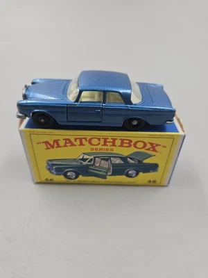 Vintage Matchbox Lesney Mercedes 300 Se #46 With Original Box In Mint Condition - Image 1 of 4