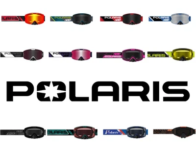 OEM Polaris 509 Kingpin Adjustable Snow Goggles w/Anti-Fog - Choose Your Color - Image 1 of 4