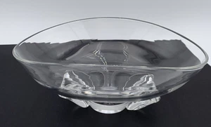 Steuben Vintage Glass Basket-Shaped Bowl By Donald Pollard MCM, STE 8079 11.25” - Picture 1 of 16