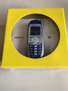 Telefono Nextel Motorola i265 in scatola originale con manuali no caricatore non testato - Foto 1 di 7