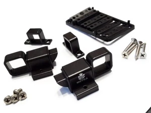 Pareja De Gatos Frontales Deslizantes Metra De Aluminio Negro MA2336 M28 M2008 - Imagen 1 de 1