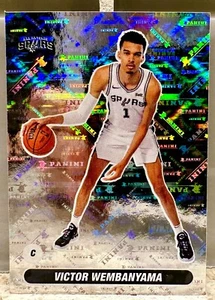 Victor Wembanyama Rookie Holo Sticker 2023-24 #465!! Spurs Rookie!! - Picture 1 of 2