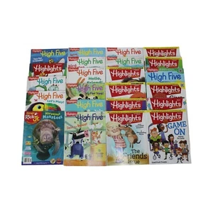 Magazine Lot Set of 23 Highlights Magazines High Five Ranger Rick Jr 2021 2022 - Picture 1 of 12
