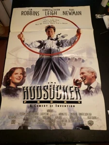HUDSUCKER PROXY MOVIE POSTER Original DS 27x40 PAUL NEWMAN TIM ROBBINS(199f) - Picture 1 of 24